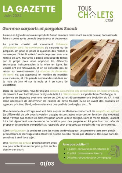 gazette juin 2024