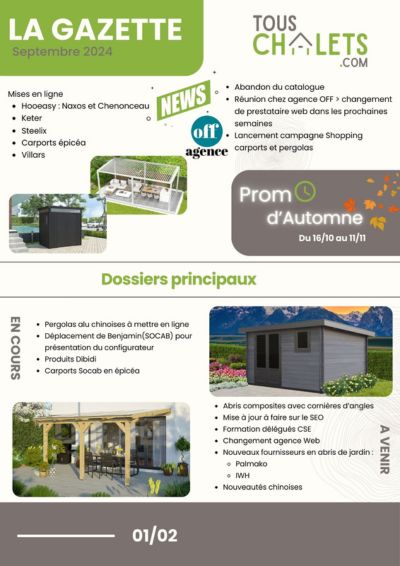 gazette septembre 2024